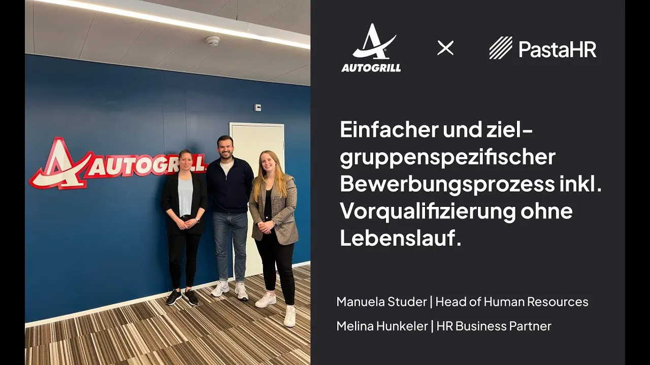 Video: Recruiting via WhatsApp in the hospitality industry: success story with Autogrill